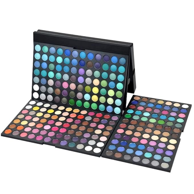 VERONNI 252 Colors Eyeshadow Palette Makeup set 3 Layers High Pigmented Matte Shimmer Eyeshadow Pallet Professional Full Eye Makeup Kit EyeShadow Box Ultimate Cosmetics Set-VivaGrace Women