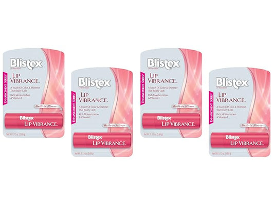 Blistex Lip Vibrance Lip Protectant (Pack of 4)-VivaGrace Women
