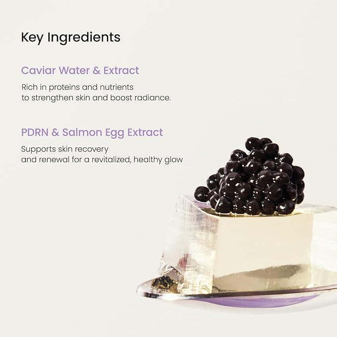 BIODANCE Rejuvenating Caviar PDRN Real Deep Mask, Overnight Hydrogel Mask, Skin Firming & Radiance Boost, Enhancing Recovery for All Skin Types, Korean Skincare | 1.19oz(34g) x 4ea-VivaGrace Women