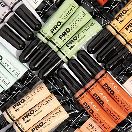 L.A. Girl Pro Concealer, Toffee, 0.28 Oz (LAX-GC984-B)-VivaGrace Women
