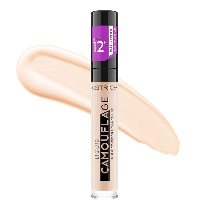 Catrice | Liquid Camouflage High Coverage Concealer | Ultra Long Lasting Concealer | Oil & Paraben Free | Cruelty Free (001 | Fair Ivory)-VivaGrace Women