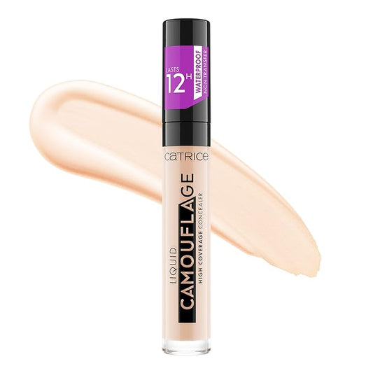 Catrice | Liquid Camouflage High Coverage Concealer | Ultra Long Lasting Concealer | Oil & Paraben Free | Cruelty Free (001 | Fair Ivory)-VivaGrace Women