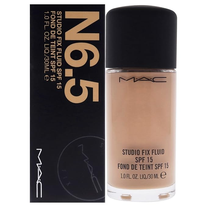 MAC Studio Fix Fluid SPF 15 - N6.5 Foundation Women 1 oz-VivaGrace Women