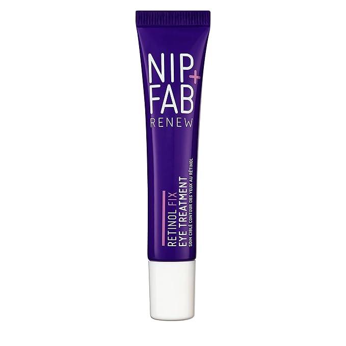 Nip+Fab Retinol Fix Eye Treatment Cream 15 ml | Encapsulated Pure Retinol | De-puffs, Firms and Tackles Dark Circles | Vitamin C | Help Smooth Fine Lines | Ceramides and Hyaluronic Acid-VivaGrace Women