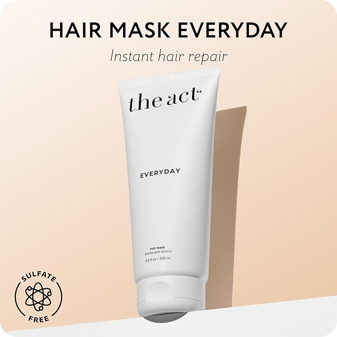 Everyday 2-in-1 Hair Mask Conditioner - Deep Hydration, Repair, Nutrition for All Hair Types - Enriched with Avocado & Coconut Oils 6.8 Fl oz-VivaGrace Women