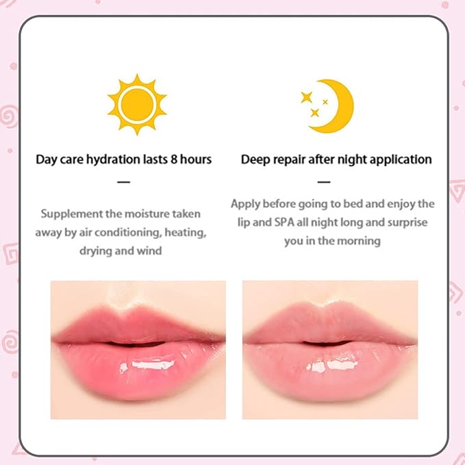 2Pcs Crystal Jelly Lip Oil Big Brush Head Moisturizing Lip Gloss Hydrating Tinted Lip Balm, Long Lasting & Nourishing Lip Glow Oil, Non-sticky Fresh Texture-VivaGrace Women