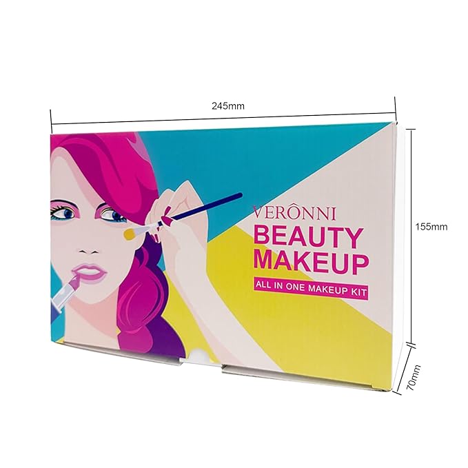 VERONNI All in One Makeup Kit,Eye Face Lips Makeup For Mother's Day,Multipurpose Women's Makeup Sets,Beginners and Professionals Alike (All in one makeup set)-VivaGrace Women