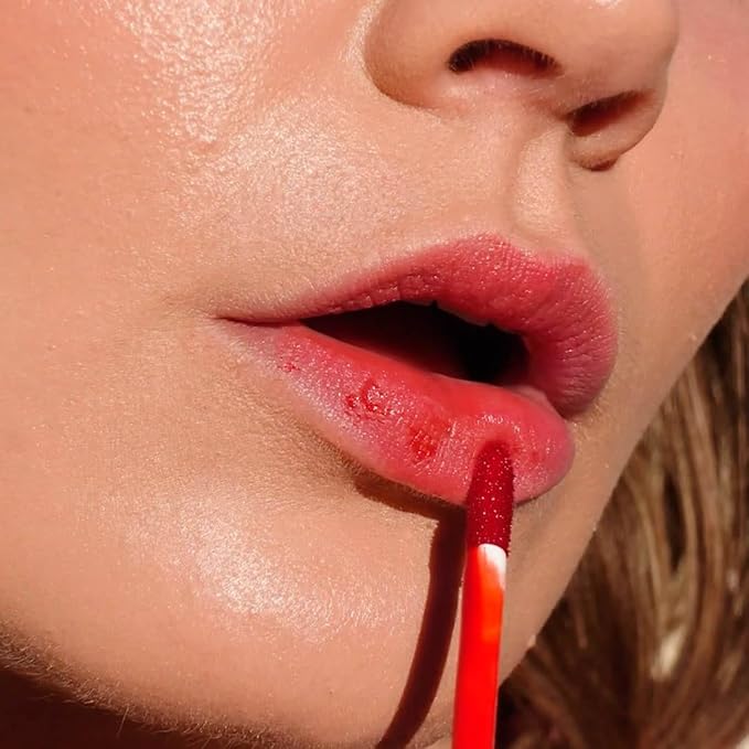 Ere Perez - Natural Beetroot Cheek + Lip Tint | Water-Resistant, Long-Lasting, Hydrating, Vibrant | Blue Agave, Rosehip Oil + Vitamin E | Vegan, Cruelty-Free, Clean Beauty (Joy-Red)-VivaGrace Women