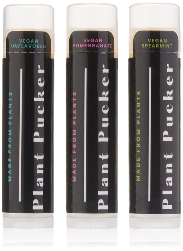 Vegan Lip Balm (3-Pack) (Variety Pack)-VivaGrace Women