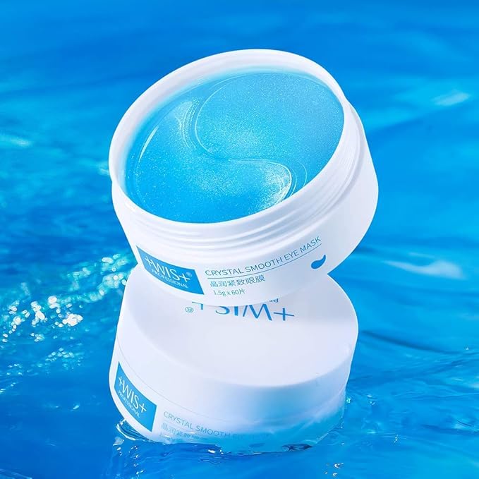 '+WIS+ Under Eye Patches, Collagen Eye Mask for Eye Moisturizing, Dark Circles, Wrinkles, Eye Gel Pads, Firming Eye Mask, Under Eye Bags, Eye Skin Care Pads With Collagen 30 Pairs-VivaGrace Women