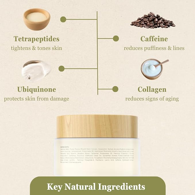 NutraVive Eye Restore Cream – Age Circle & Puffy Eyes Treatment, 1.7 Oz – Revive, Firm & Lift Tired Eyes & Reduce Fine Lines & Wrinkles – Anti-Aging Under Eye Collagen Boosting Cream.-VivaGrace Women