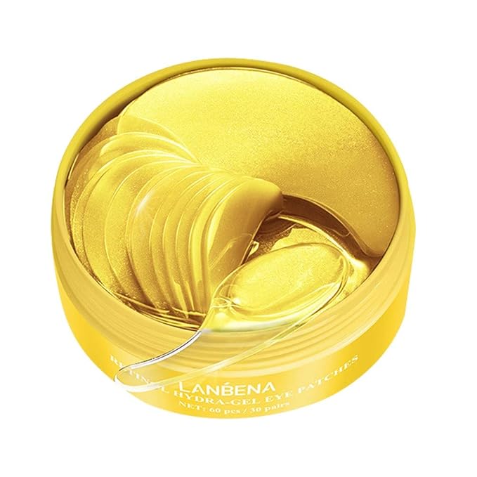 30 Pairs Hyaluronic Acid Collagen Eye Mask,Moisturizing Brightening Eye Mask, Eyes Treatment for Reducing Dark Circles, Lighten Wrinkles Anti-Aging, Fine Lines Eye Bags Puffiness for Women Men-VivaGrace Women