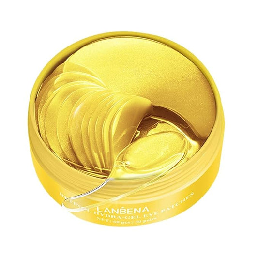 30 Pairs Hyaluronic Acid Collagen Eye Mask,Moisturizing Brightening Eye Mask, Eyes Treatment for Reducing Dark Circles, Lighten Wrinkles Anti-Aging, Fine Lines Eye Bags Puffiness for Women Men-VivaGrace Women