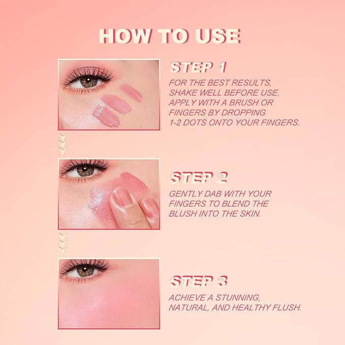 YOUNG VISION Liquid Cream Blush (risky businese)-VivaGrace Women