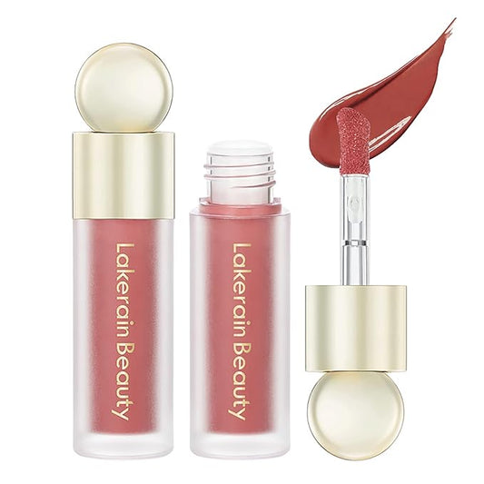 Liquid Blush, Soft Cream Liquid Blush for Cheeks, Light Weight,Long Lasting, Smudge Proof, Natural-Looking, Dewy Finish, For Natural-looking Flush & Everyday Wear (04#)-VivaGrace Women