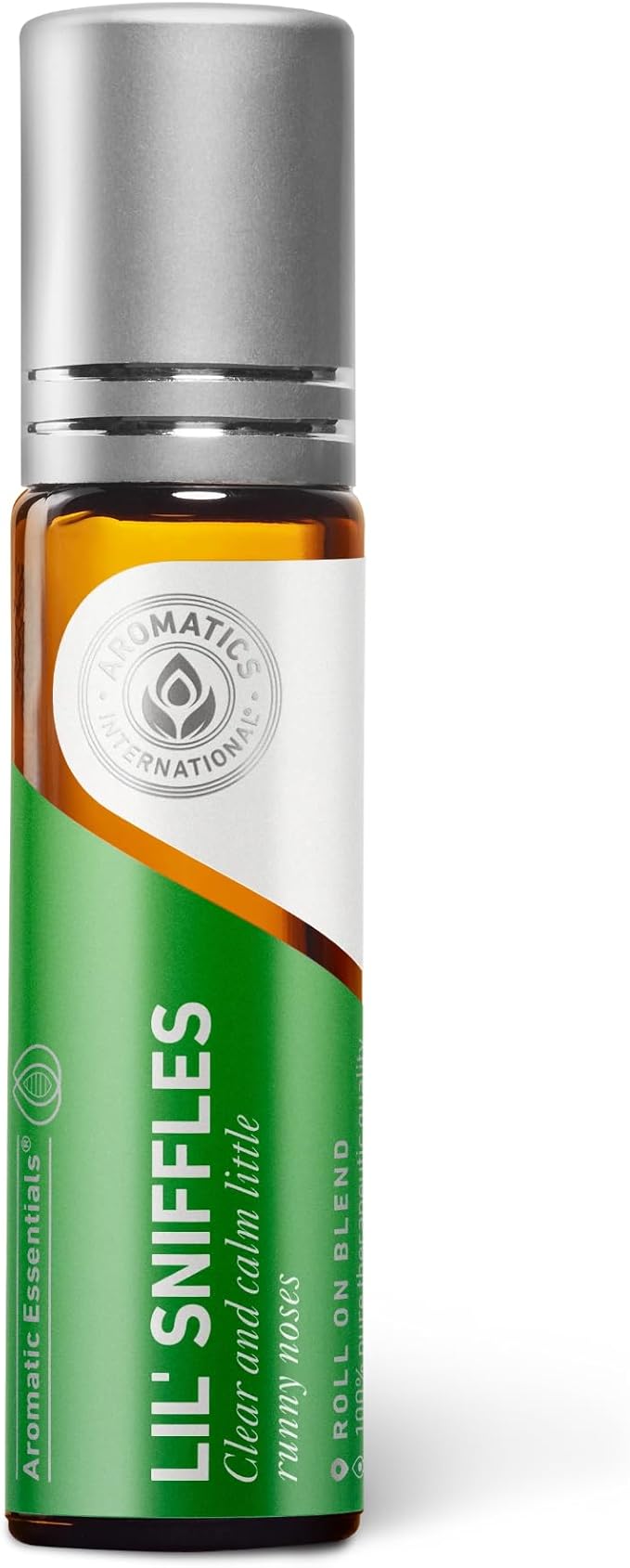 Aromatics International Lil Sniffles Essential Oil Blend Roll On, 10ml | Kid-Friendly Aromatherapy Oil for Comfort-VivaGrace Women