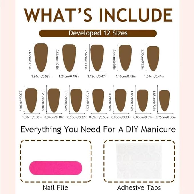 Pink Press on Nails Medium Almond Fake Nails Rhinestone False Nails with Design Star Moon Glue on Nails Glossy Acrylic Full Cover Reusable Shiny Glitter Stick on Nails for Women Girls Manicure 24pcs