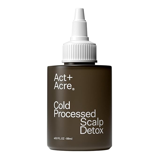 ACT+ ACRE Cold Processed Scalp Detox Oil - Sulfate-Free Care for Flaky, Dry and Itchy Scalp - Promotes Thicker, Fuller-Looking Hair-VivaGrace Women