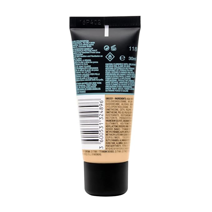 Maybelline New York Fit Me Matte & Poreless Foundation 118 Light Beige 30ml-VivaGrace Women