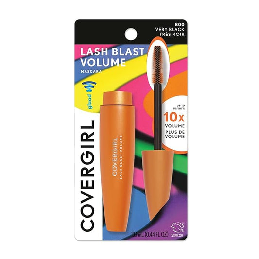 Covergirl Pride Lash Blast Volume Mascara, Very Black, 0.44 Fl. Oz.
