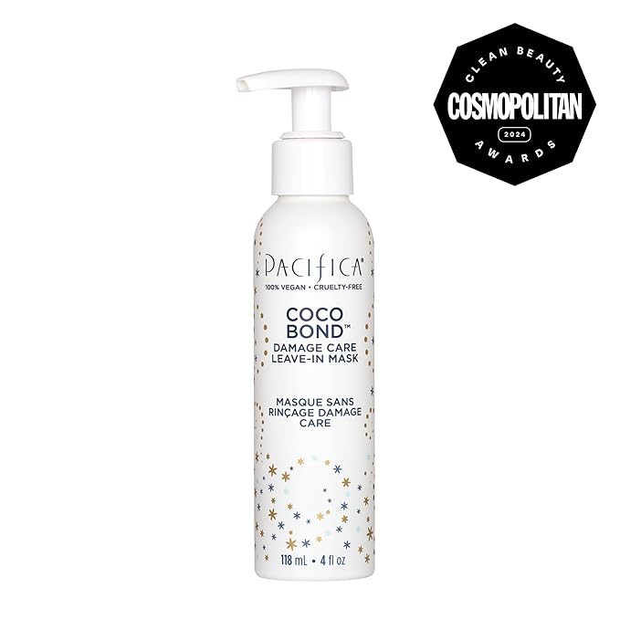 PACIFICA Beauty, Coco Bond Damage Care Leave-In Repair Mask Treatment, Dry & Damaged Hair from Bleach, Color, Chemical Services, Chlorine, & Heat, Coconut, Vegan-VivaGrace Women