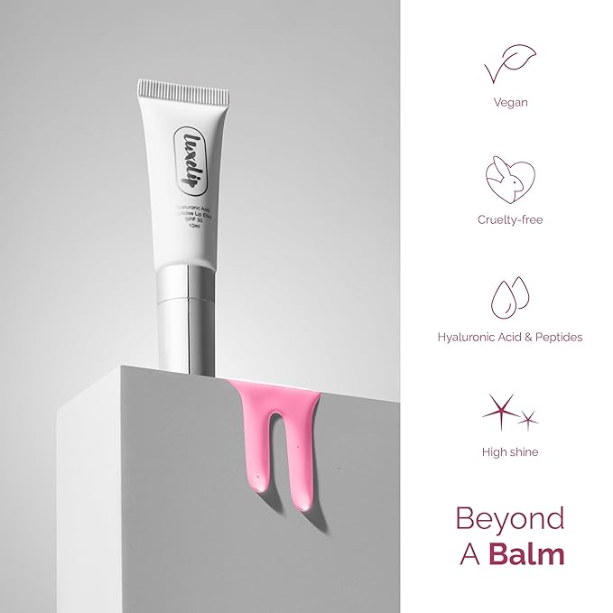 Tinted Lip Balm Elixir for OIder Women, Hydrating Vegan Lip Care with Sheer Color & Moisturizing Glow – Non-Sticky Nourishing Lip Treatment for Soft, Smooth Lips (Raspberry 10ml)-VivaGrace Women