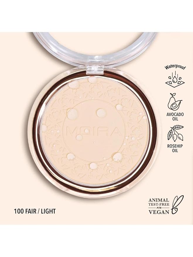 Waterproof Setting Powder Soft Focus Foundation Makeup Concealer (100)-VivaGrace Women