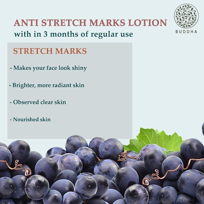 Anti-Stretch Marks Body Lotion - Reduce Visible Stretch Marks - 100% Natural (150 Ml (Pack Of 1))-VivaGrace Women