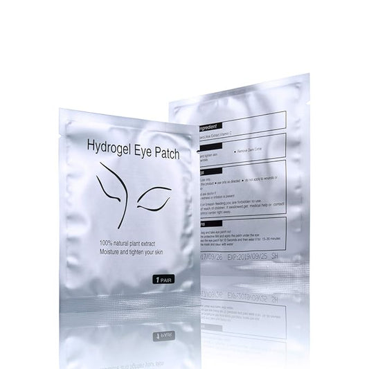 50 Pairs Set, Under Eye Pads, Comfy and Cool Under Eye Patches Gel Pad for Eyelash Extensions Eye Mask Beauty Tool-VivaGrace Women