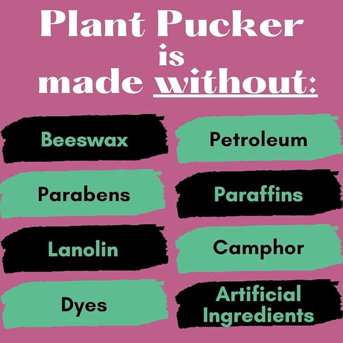 Vegan Lip Balm (3-Pack) (Pomegranate)-VivaGrace Women