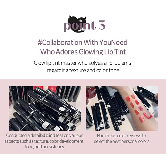 ETUDE Over Growy Lip Stain Tint, Mudder Red, 0.1 oz (3 g), Lipstick, Glossy Finish, Highly Moisturizing, Melotint, Plush, Glossy, Volume, Vegan Certified-VivaGrace Women