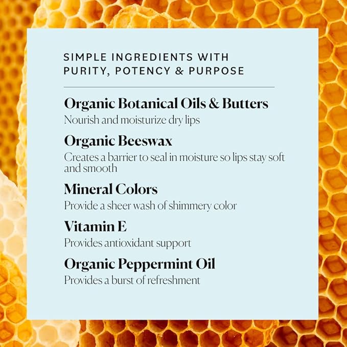 Sky Organics Tinted Lip Balms for Lips to Moisturize, Soften & Add A Wash of Color, Four Assorted Shades, 4pk.-VivaGrace Women