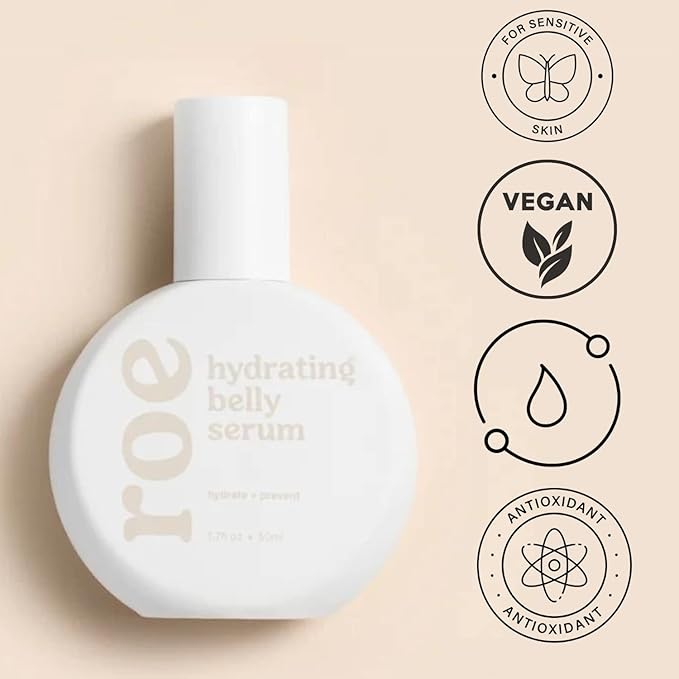 Stretch Mark Belly Serum/Oil for Sensitive Skin with Long and Short-term Hydration, Increases Skin Elasticity and Firmness Reduce Stretch Marks (Belly Serum)-VivaGrace Women