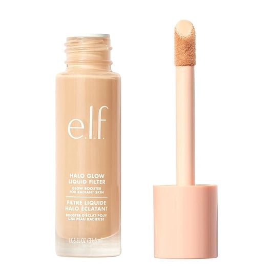 e.l.f. Halo Glow Liquid Filter, Complexion Booster For A Glowing, Soft-Focus Look, Infused With Hyaluronic Acid, Vegan & Cruelty-Free, 0 Fair-VivaGrace Women