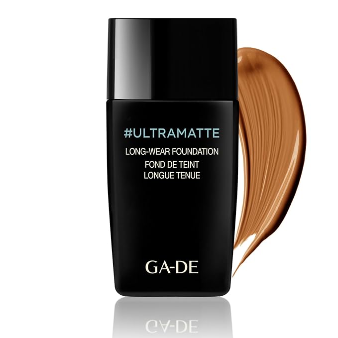 Ultramate Long-Wear Foundation, 155 - Sweat-Resistant and No-Transfer Cream Foundation - Face Makeup for Flawless Ultra-Matte Finish - 1 oz-VivaGrace Women