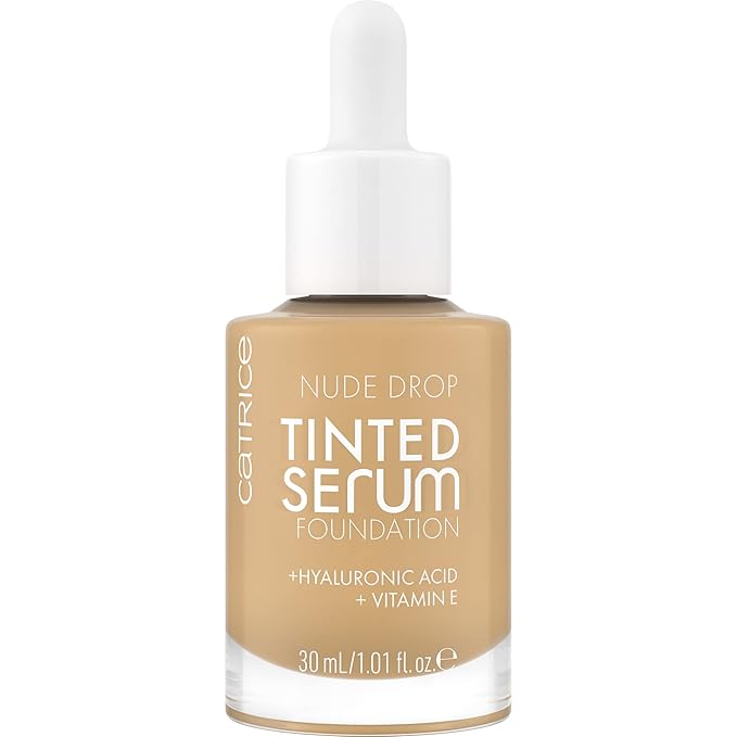 Catrice | Nude Drop Tinted Serum Foundation | Lightweight, Hydrating, Buildable Coverage | Enriched with Hyaluronic Acid & Vitamin E | Vegan & Cruelty Free (040N)-VivaGrace Women