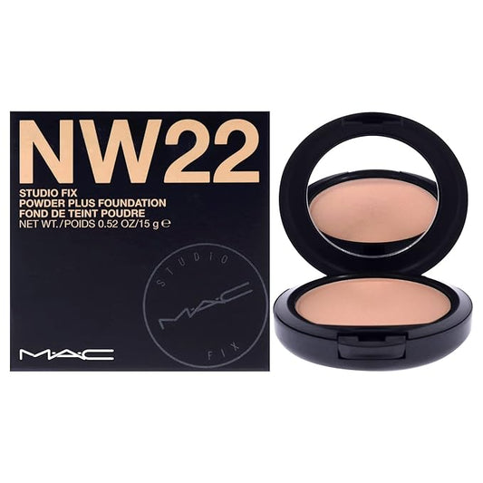 Mac Studio Fix Powder Plus Foundation Nw22 15gm/0.52 Oz-VivaGrace Women