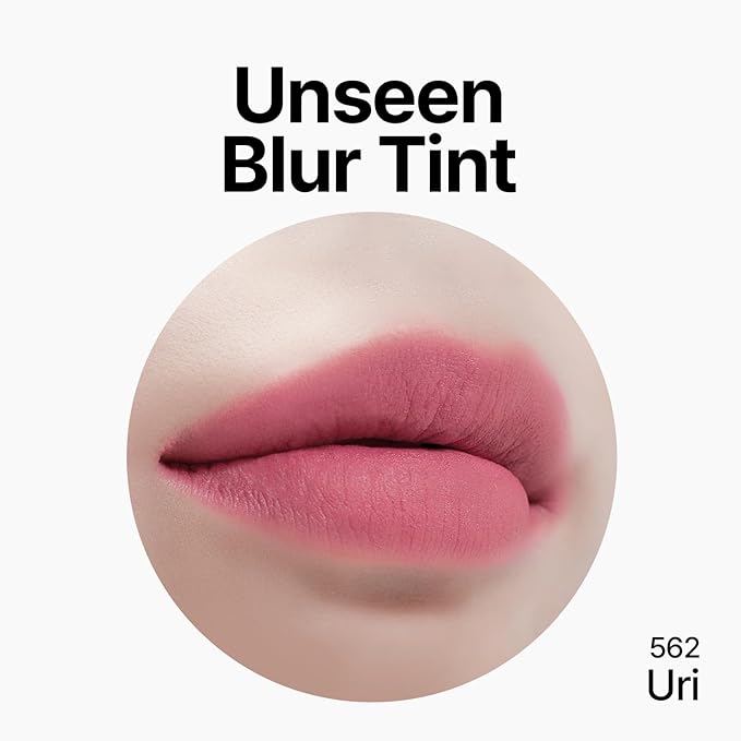 Unseen Blur Lip Tint Long-Lasting Stain, Blendable 3.2g (Uri, 3.2)-VivaGrace Women