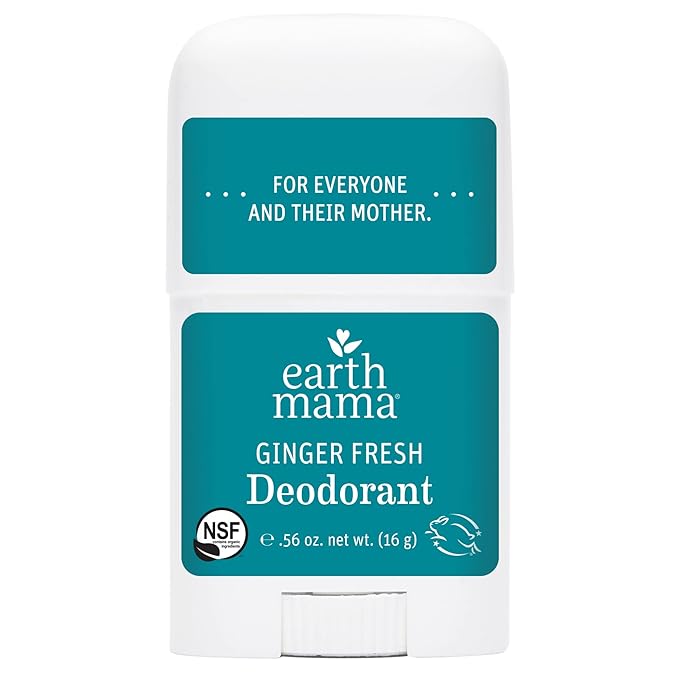 Earth Mama A Little Something for Mama-to-Be Gift Box | Maternity Safe Skin Care Set, Expecting and New Mom Gifts, Organic Body Wash, Belly Butter, Belly Oil, Deodorant and Lip Balm, 5 Pieces-VivaGrace Women