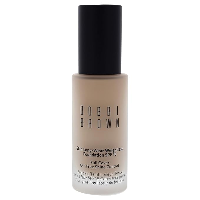 Bobbi Brown Skin Long-Wear Weightless Foundation SPF 15-1 Warm Ivory Women 1 oz-VivaGrace Women