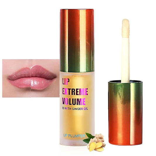 Lip Plumper Extreme - Plumping Lip Gloss - Clear Lip Plump Gloss -Lip Enhancer Plumper - Lip Moisturizer for Dry Lips - Lip Filler Plumper - Volumize Lips Instantly for Thicker & Fuller Lips-VivaGrace Women