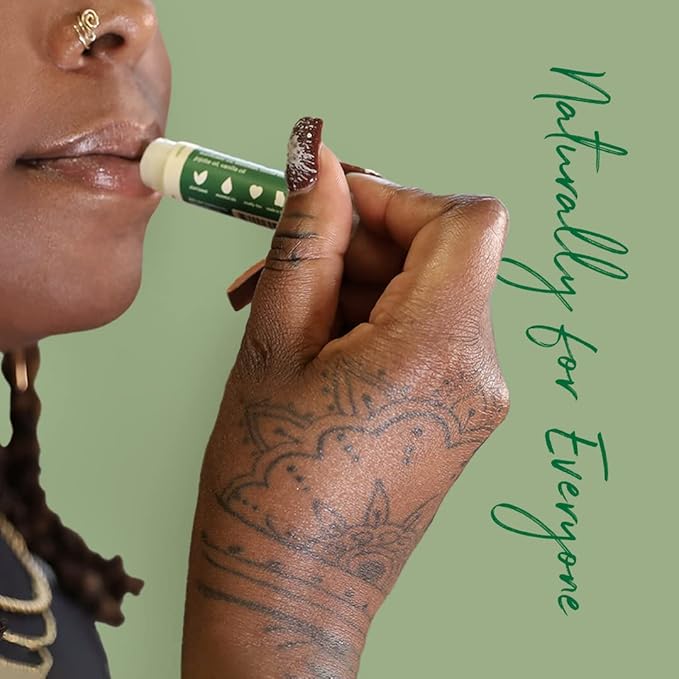 Herb’N Eden Original Lip Balm Pack of 3 | Moisturizing and Soothing for Dry, Chapped Lips | 100% Natural Ingredients | Essential Oils-VivaGrace Women