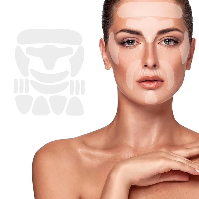 Facial Wrinkle Patches - 192 Pcs Face Patches for Overnight to Reduce Forehead Wrinkles, Smile Lines, Fine Lines & Chin Wrinkles, Anti Wrinkle Facial Patch for Women-VivaGrace Women