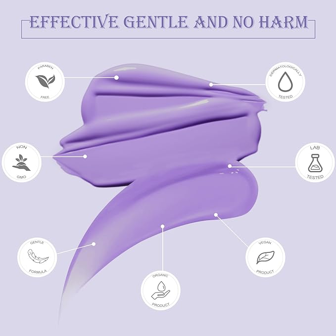 PURPLESKY 80oz Hard Wax Beads Bulk - Hair Removal Waxing for Body Face Back Underarm Leg - At Home Salon - SPA Choice - Quick Coarse Remove - Long Lasting-VivaGrace Women