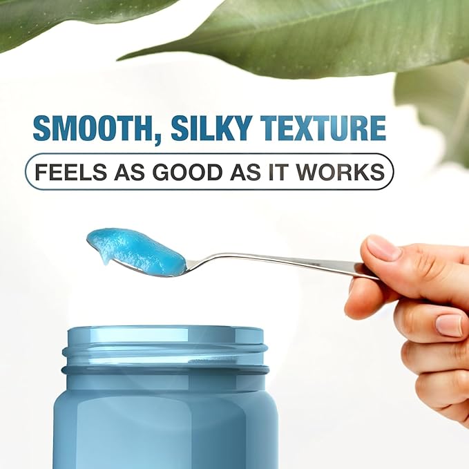 Biolore Sea Moss Gel - Blue Spirulina 16oz, Wildcrafted Irish Seamoss with Essential Vitamins & Trace Minerals, Vegan Superfood Made in USA-VivaGrace Women