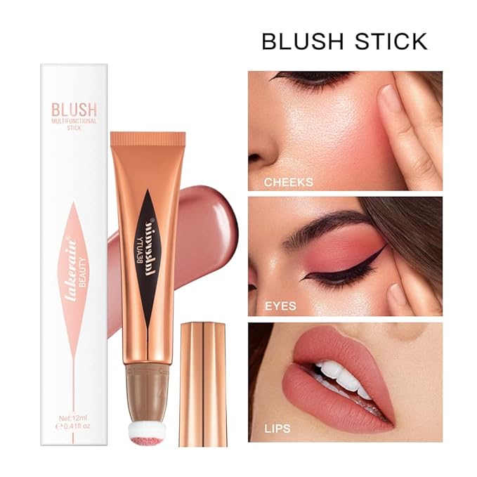 Liquid Contour Beauty Wand, Highlighter and Bronzer Stick with Cushion Applicator Attached Easy to Blend, Long Lasting & Smooth Natural Matte Finish-VivaGrace Women
