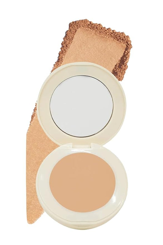 FARMASI Makeup BB All in One Powder, Lightweight, Long-Lasting Medium-Full Coverage with Flawless Finishing, will Look More Natural and Smooth Than Ever, 0.5 oz, Warm Deep-VivaGrace Women