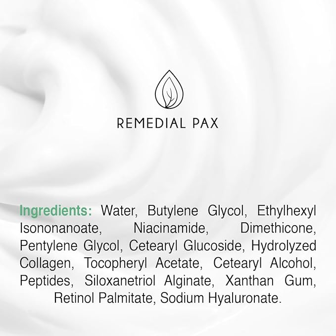 REMEDIAL PAX Eye Cream for Dark Circles and Puffiness, Bags Under Eyes Treatment, Anti-Aging Collagen Eye Cream for Wrinkles, Day & Night Caffeine Eye Cream with Niacinamide Dimethicone-VivaGrace Women