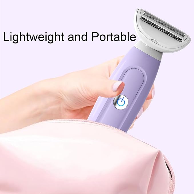 Electric Razors for Women, Bikini Trimmer for Women, Multifunction 5 in 1 Lady Shaver Kit for Face Nose Eyebrow Arms Armpit Legs Pubic Area-VivaGrace Women