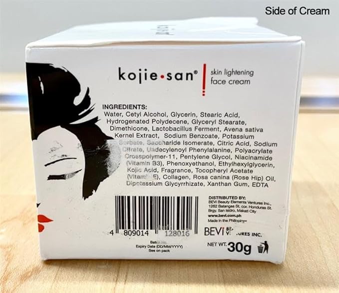 Kojie San Skin and Body Soap 2 Piece Set – Original Kojic Acid, Dark Spot Remover Soap Bar with Coconut & Tea Tree Oil – 65g x 2 Bars & 30g Face Cream-VivaGrace Women